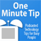 One Minute Tip Podcast link - icon